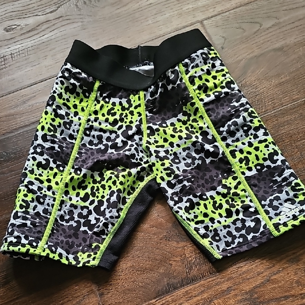 Leopard Print Athletic Shorts